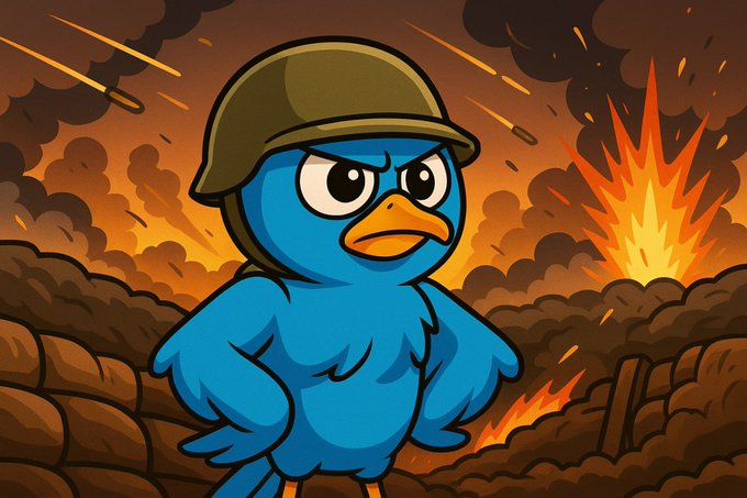 $SIMON community viral meme - Blue bird token holders unite